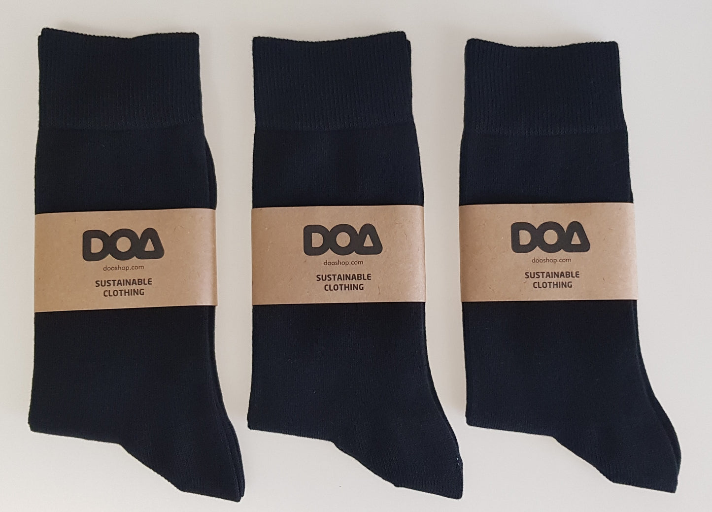 Doa Organik Pamuklu Erkek Soket Çorap