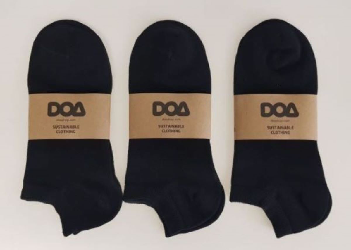 Doa Organik Pamuklu Unisex Patik Çorap