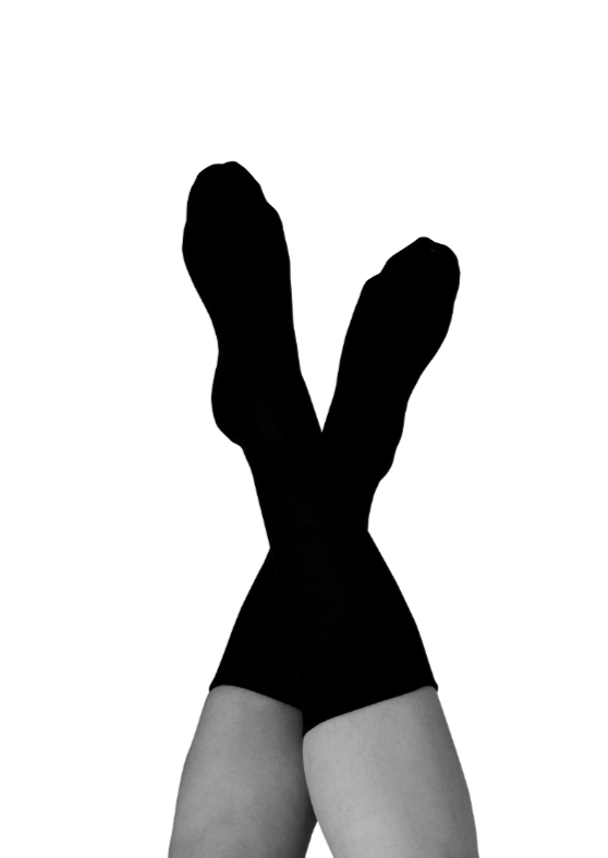 doa Modal BLACK - Siyah Renk Unisex Soket Çorap (3'lü Paket) - doashop