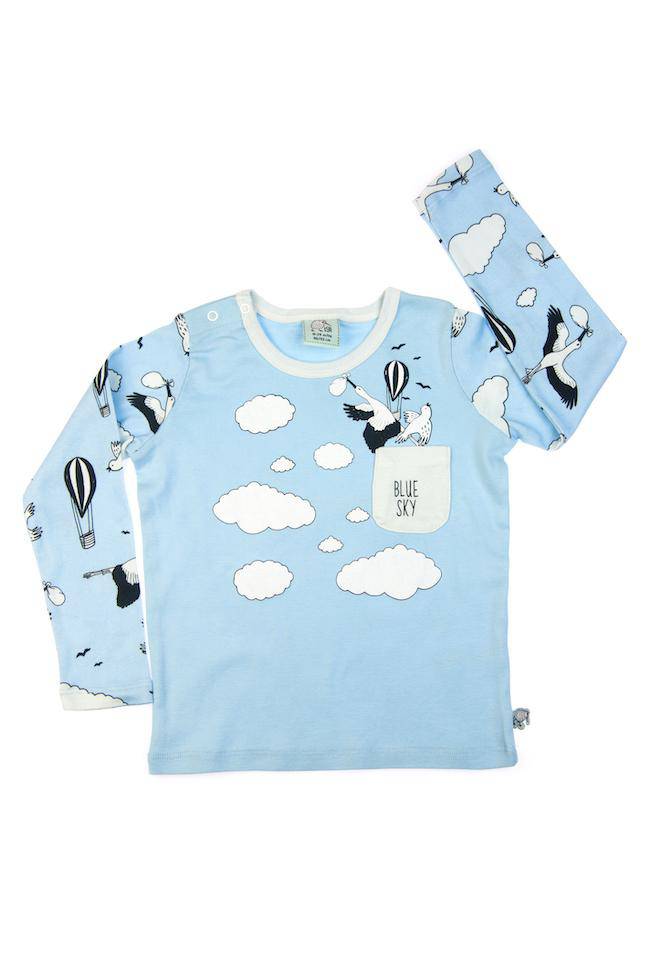 igi Blue Sky Uzun Kollu Tişört - doashop
