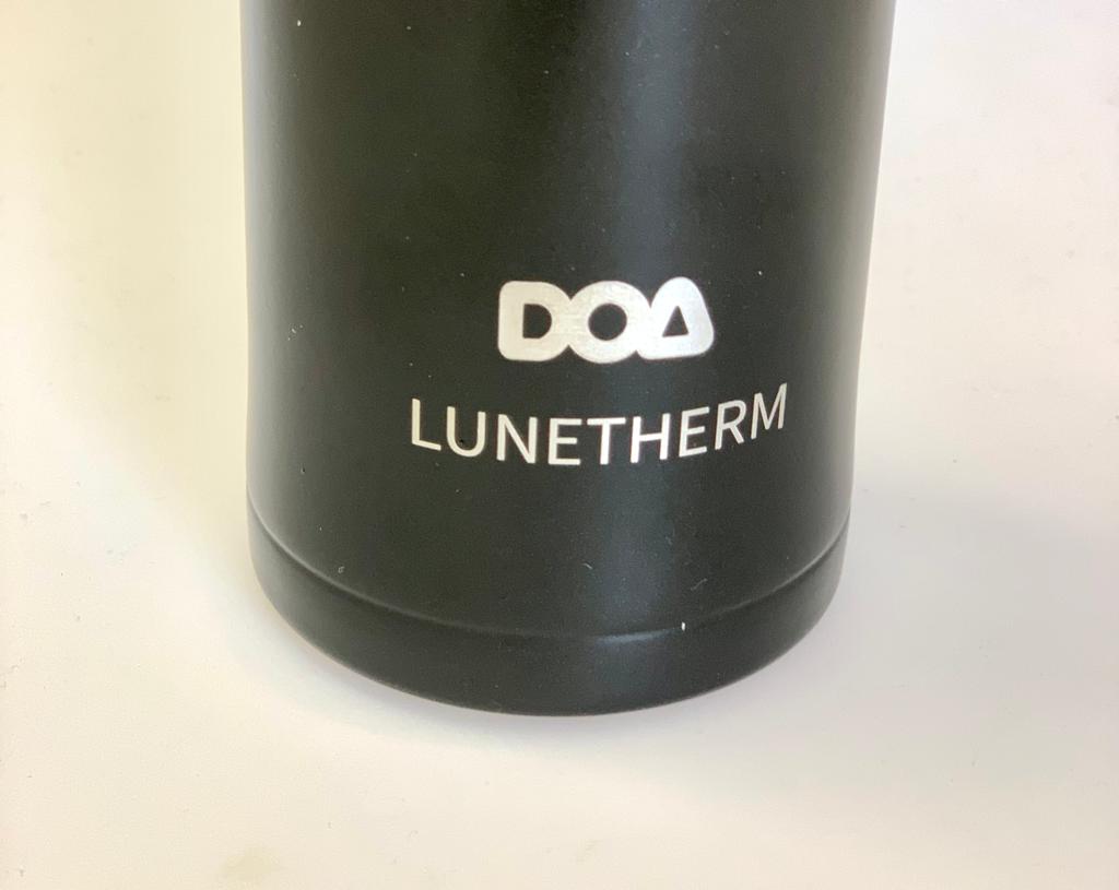 DOA Lunetherm Sızdırmaz Vakumlu Çift Katmanlı Çelik Termos - Siyah - doashop