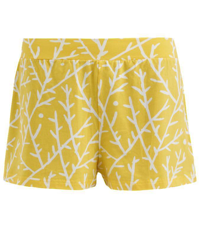 Rich&Vibrant Yellow Sticks - Organik Pamuklu Şort - doashop