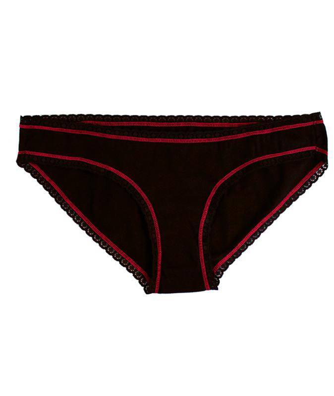 Rich&Vibrant Be Black - Bikini Kesim Organik İç Çamaşırı - doashop