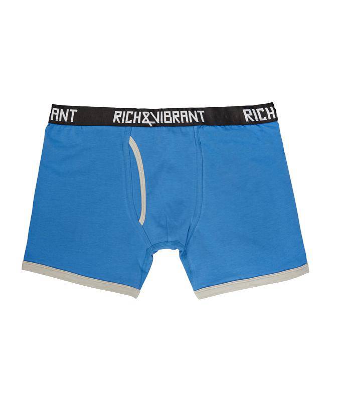 Rich&Vibrant Be Blue - Boxer Kesim Organik İç Çamaşırı - doashop