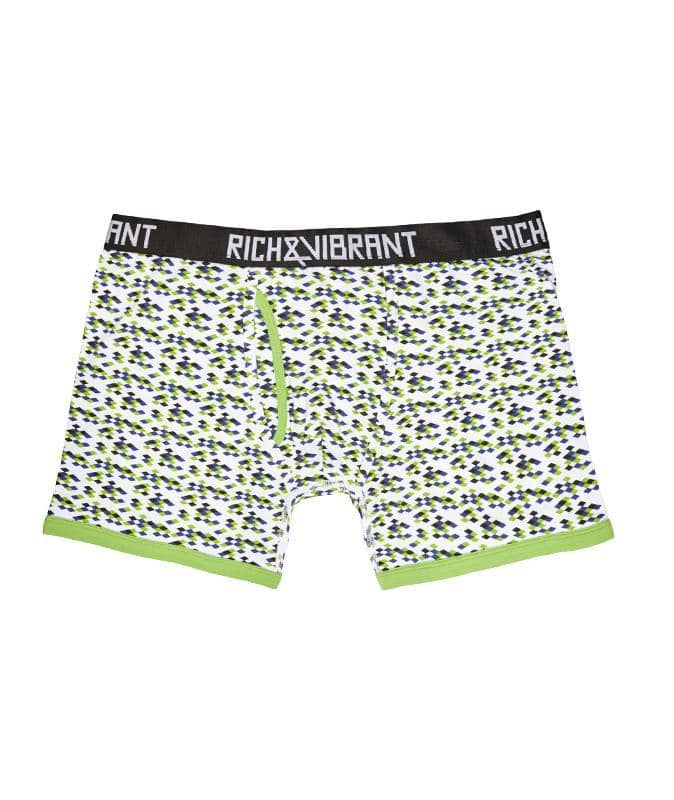 Rich&Vibrant Diamonds - Boxer Kesim Organik İç Çamaşırı - doashop