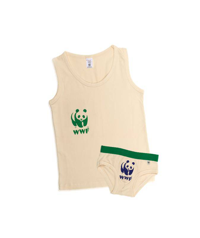 DOA Organik Pamuklu Erkek Çocuk Atlet, Slip Takım - doashop