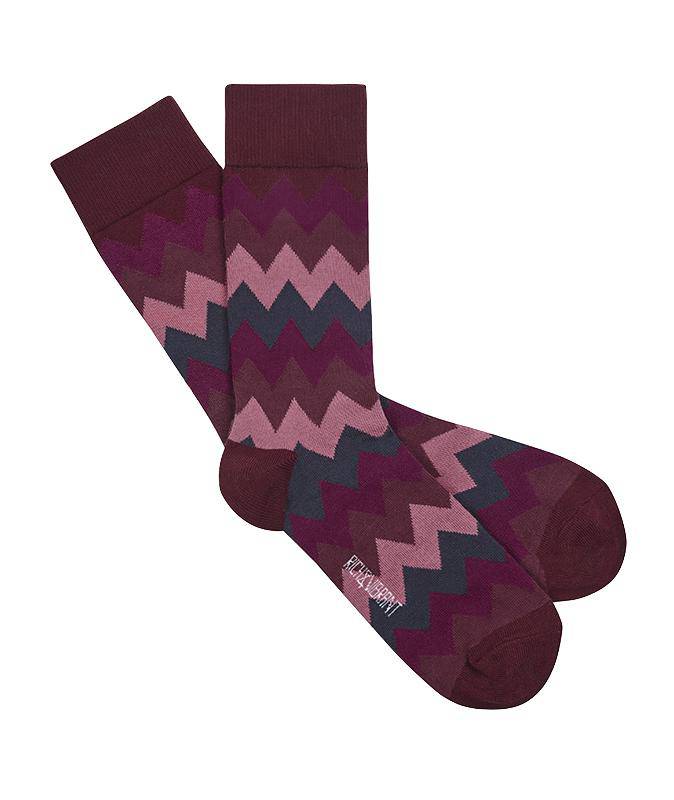 Rich&Vibrant Eggplant - Organik Soket Çorap - doashop